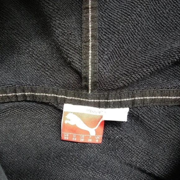 Puma cross body zipper sweatshirt XS - Picture 4 of 8